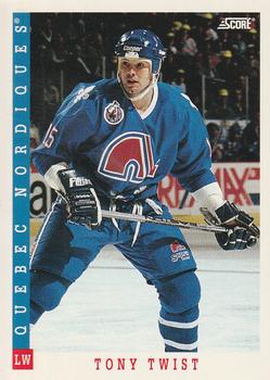 1993-94 Score Canadian #400 Tony Twist Front
