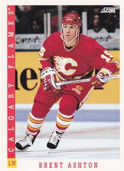 1993-94 Score Canadian #434 Brent Ashton Front