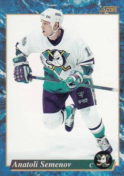 1993-94 Score Canadian #536 Anatoli Semenov Front