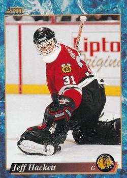 1993-94 Score Canadian #541 Jeff Hackett Front