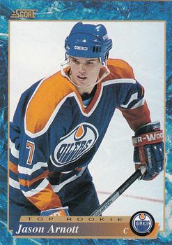 1993-94 Score Canadian #594 Jason Arnott Front