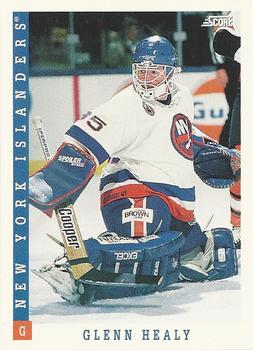 1993-94 Score Canadian #177 Glenn Healy Front