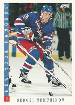 1993-94 Score Canadian #218 Sergei Nemchinov Front