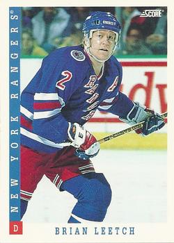 1993-94 Score Canadian #235 Brian Leetch Front
