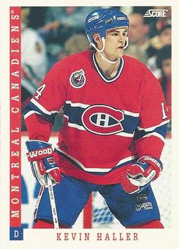 1993-94 Score Canadian #268 Kevin Haller Front