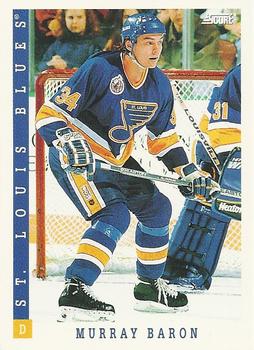 1993-94 Score Canadian #294 Murray Baron Front