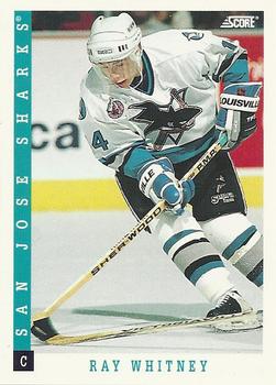 1993-94 Score Canadian #324 Ray Whitney Front