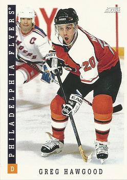 1993-94 Score Canadian #396 Greg Hawgood Front