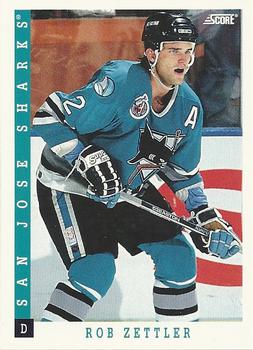 1993-94 Score Canadian #413 Rob Zettler Front