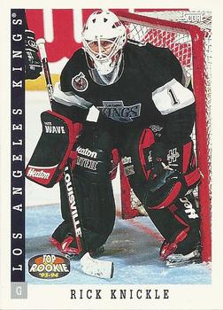 1993-94 Score Canadian #466 Rick Knickle Front
