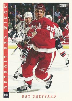 1993-94 Score Canadian #83 Ray Sheppard Front