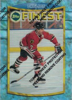 1994-95 Finest - Refractors #34 Chris Chelios Front