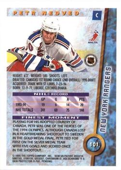 1994-95 Finest - Refractors #101 Petr Nedved Back