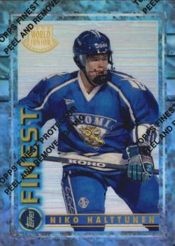 1994-95 Finest - Refractors #132 Niko Halttunen Front