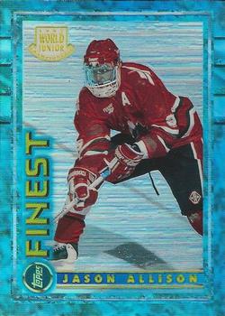 1994-95 Finest - Refractors #154 Jason Allison Front