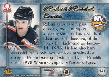1997-98 Pacific Omega #141 Robert Reichel Back