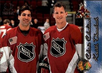 1997-98 Pacific Omega #245 Chris Chelios / Keith Tkachuk Front