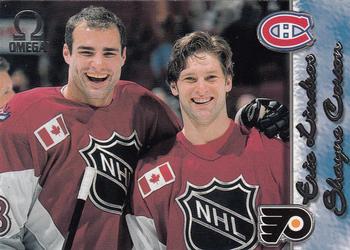 1997-98 Pacific Omega #248 Eric Lindros / Shayne Corson Front