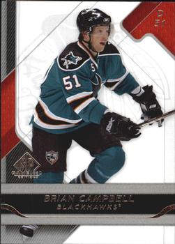 2008-09 SP Game Used #21 Brian Campbell Front