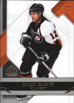 2008-09 SP Game Used #75 Simon Gagne Front