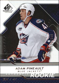 2008-09 SP Game Used #101 Adam Pineault Front