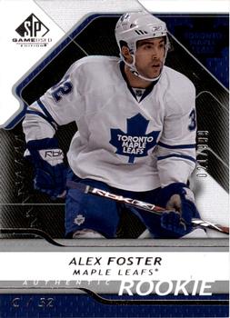 2008-09 SP Game Used #102 Alex Foster Front