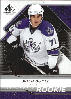 2008-09 SP Game Used #109 Brian Boyle Front
