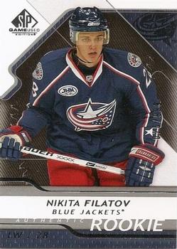 2008-09 SP Game Used #113 Nikita Filatov Front