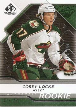 2008-09 SP Game Used #116 Corey Locke Front