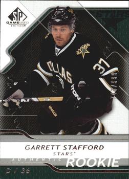2008-09 SP Game Used #124 Garrett Stafford Front