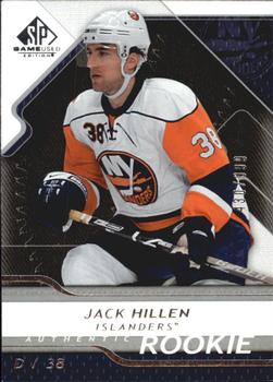 2008-09 SP Game Used #126 Jack Hillen Front
