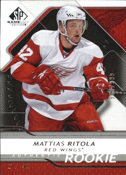 2008-09 SP Game Used #143 Mattias Ritola Front
