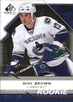 2008-09 SP Game Used #144 Mike Brown Front