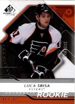 2008-09 SP Game Used #149 Luca Sbisa Front