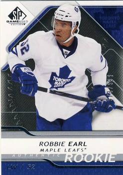 2008-09 SP Game Used #150 Robbie Earl Front