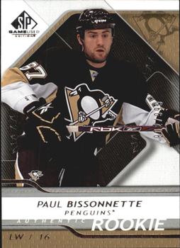 2008-09 SP Game Used #167 Paul Bissonnette Front