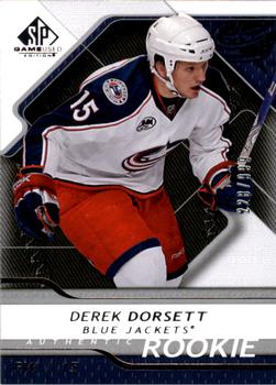 2008-09 SP Game Used #168 Derek Dorsett Front