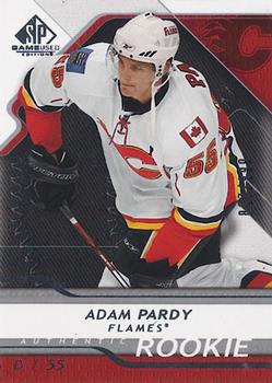 2008-09 SP Game Used #173 Adam Pardy Front