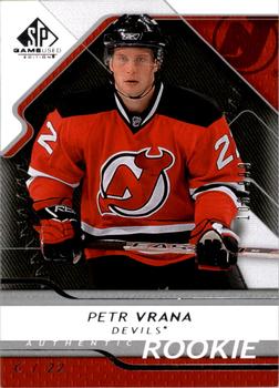 2008-09 SP Game Used #180 Petr Vrana Front