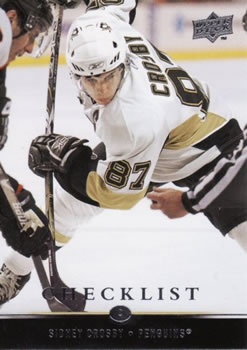 2008-09 Upper Deck #200 Sidney Crosby Front