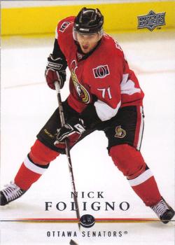 2008-09 Upper Deck #391 Nick Foligno Front