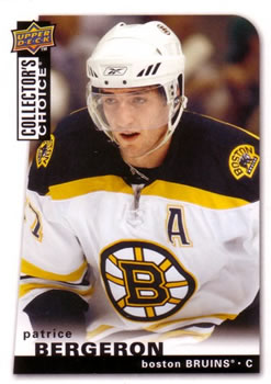 2008-09 Collector's Choice #139 Patrice Bergeron Front