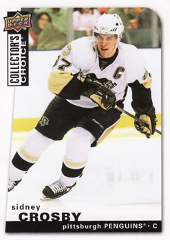 2008-09 Collector's Choice #177 Sidney Crosby Front