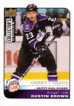 2008-09 Collector's Choice #286 Dustin Brown Front