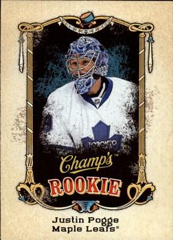 2008-09 Upper Deck Champ's #108 Justin Pogge Front