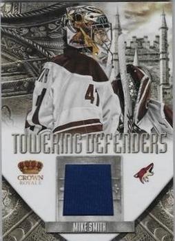 2012-13 Panini Rookie Anthology - Crown Royale Towering Defenders #TD-MS Mike Smith Front