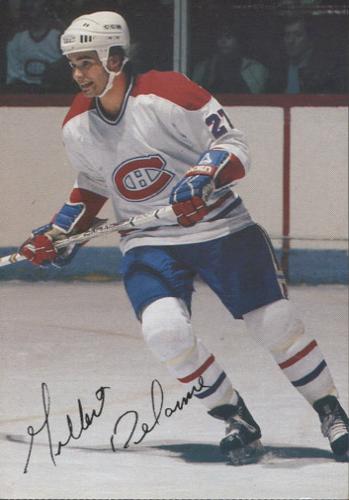 1982-83 Steinberg Montreal Canadiens #NNO Gilbert Delorme Front