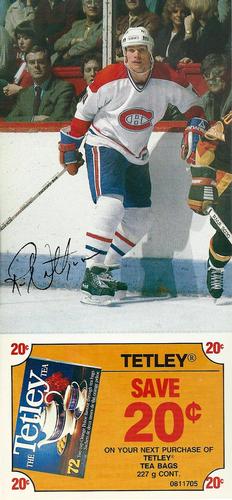 1982-83 Steinberg Montreal Canadiens #NNO Ryan Walter Front