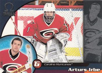 1998-99 Pacific Omega #42 Arturs Irbe Front
