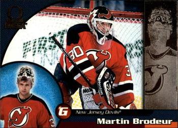 1998-99 Pacific Omega #136 Martin Brodeur Front